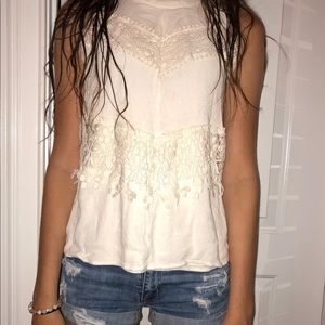 Rue 21 Small White Tank Top